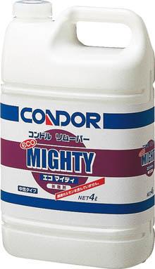 コンドル （剥離剤）リムーバー エコマイティ 4Ｌ【CH377-04LX-MB】(清掃用品・床用洗剤・ワックス)【送料無料】の通販は 4,664円