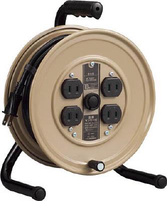 ハタヤ 温度センサー付コードリール単相100Ｖ10Ｍ【JS-101S】(コードリール・延長コード・コードリール100Ｖ)【送料無料】の通販は