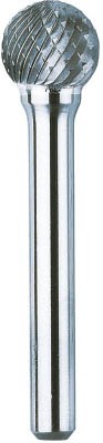 NRS 超硬バー 軸径6(mm)球Dカット【TCBT7700DXL】(研削研磨用品・超硬バー)【送料無料】