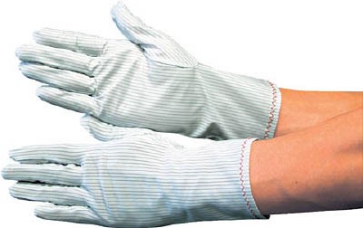 ブラストン 制電手袋ＰＵ加工（ロング）−Ｌ【BSC-18B-L】(理化学・クリーンルーム用品・クリーンルーム用手袋)【送料無料】の通販は