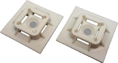 パンドウイット マウントベース Ｍ3ねじ止め 白【ABM100-S6-D】(電設配線部品・ケーブルタイ)【送料無料】の通販は