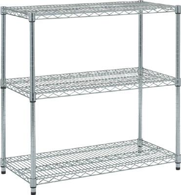 TRUSCO ステンレス製メッシュラック H923XW905XD609 3段 TSM3363【送料無料】