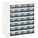 TRUSCO 引出シユニット553×605 透明引出 A-1X28個 VA47BN【送料無料】の通販は 27,716円