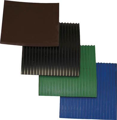 YOTSUGI 耐電ゴム板 緑色 B山 10T×1M×1M YS2341741【送料無料】