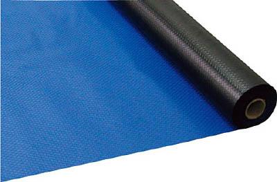 ワニ印 塩ビマット ダイヤマット ブルー 1.5mm厚×915mm×20m巻 3022【送料無料】