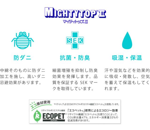 敷き布団 ファミリー 敷布団 4人用 ワイド敷布団 家族布団 しき布団 家族用 250×200 カバー2枚付き カバー付き 防ダニ【送料無料】_6