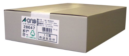 エーワン 下げ札消印 つや消し紙 10面 500居敷き 28647 (1箱)【貨物輸送無料】