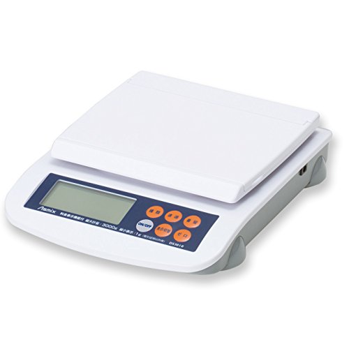 アスカ デジタルスケール DS3010 最大計量3kg ホワイト【送料無料】