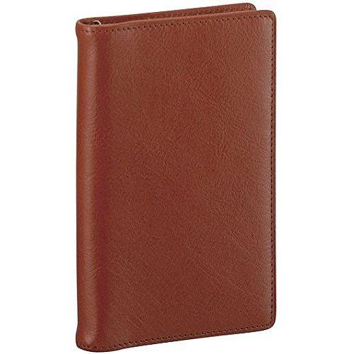 レイメイ藤井 Raymay ダ・ヴィンチ ダヴィンチ システム手帳 ブラウン ジャスト リフィルサイズ ポケット JDP3009C ビジネススタンダード スーパーロイスレザー リング 8mm 手帳 おしゃれ