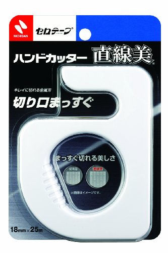 ニチバン ハンドカッター チョクセンビ シロ (TC-20CB5)
