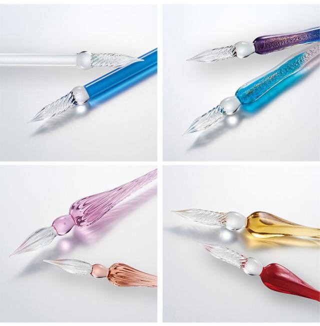 セキセイ アゾンガラスペン キューブ イエロー AX-8508-00 筆 ペン