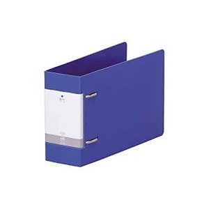 【単品10個セット】 リヒト Dリングファイル A5E 青 G2284-8【送料無料】の通販は 5,168円