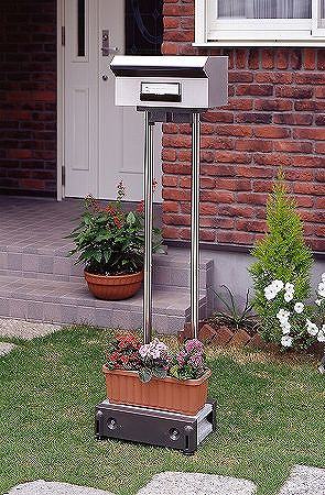 ステンレススタンドポール どこでもポストSP-JWP (代引き不可)【送料無料】 11,224円