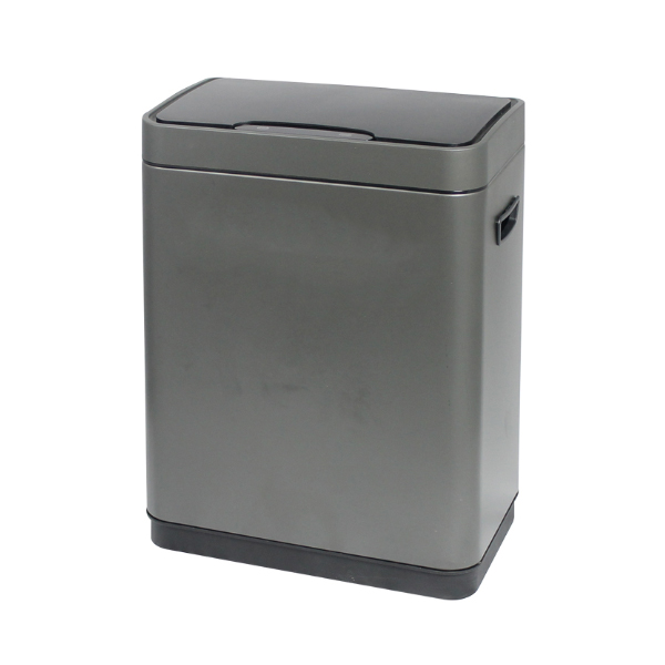 しゃむ　pg5 12角　スタビ①５-７　ステンレス格子柄　重量増 オーパス JAVA Vegas ステンレス ゴミ箱 20L TG JH-8828DKC(代引不可