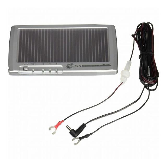 セルスター ソーラーバッテリー充電器 太陽電池でエンジンOFFでも補充電 30mA SB-300【送料無料】 5,580円