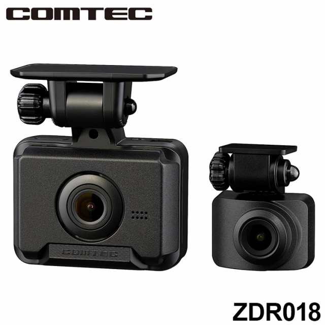 コムテック ドライブレコーダー ZDR018 前後2カメラ ドラレコ GPS搭載 常時録画 COMTEC【送料無料】