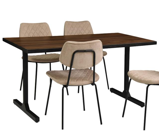 ダイニングテーブル レイラ135 135×80cm ダイニング テーブル 北欧 テーブル 作業台 ダイニングテーブル単品 キッチン テーブル 北欧 アイアン(代引不可)【送料無料】_3