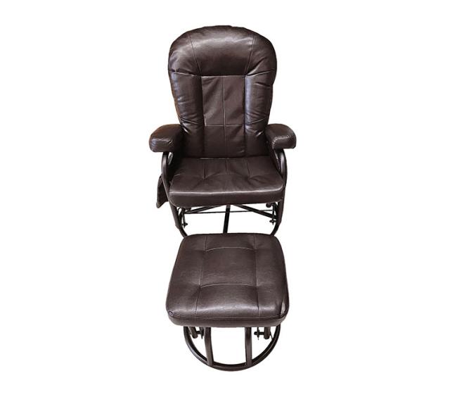 【日本未発売】ロッキングチェア ソファ・チェア オッドマン付き 北欧風 ロッキングチェア リラックスチェア 揺れる椅子 1人掛け 椅子