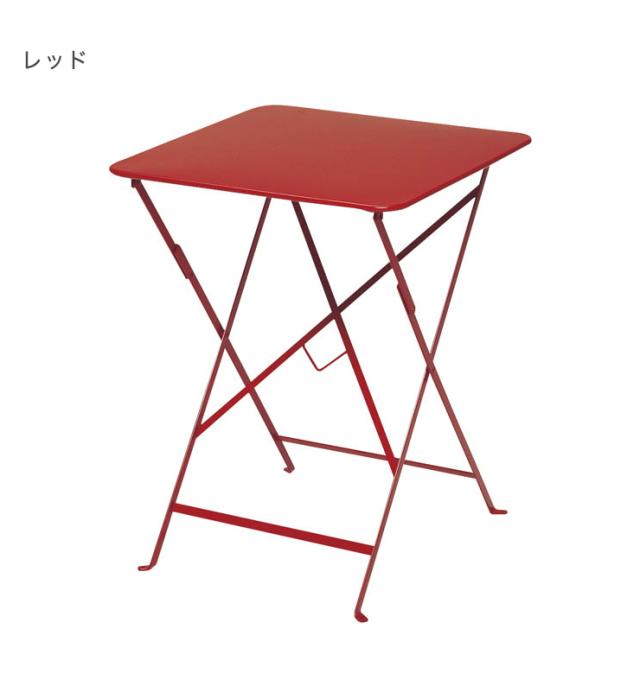 【ビストロ スクエアテーブル 570 】カフェテーブル インテリア 折りたたみ式 おしゃれ 庭 テラス カフェ ガーデン(代引不可)【送料無料】_3