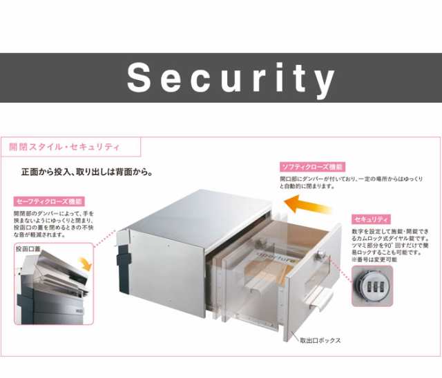 埋め込みポスト ロワール400 メール便ポスト 郵便受け 新聞入れ メール便 ポスト 簡易ロック 郵便ポスト (代引不可)【送料無料】の通販はau  PAY マーケット リコメン堂 au PAY マーケット－通販サイト