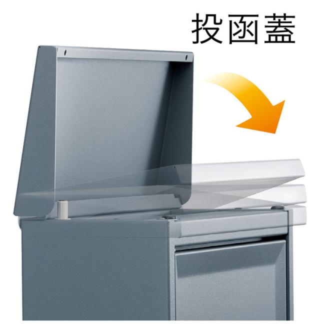 郵便ポスト テラII 上入れ 前出し 右開き/ 左開き/ 壁付け 郵便受け 鍵付き 日本製 ダイヤル錠 おしゃれ 北欧 壁付けポスト メールボックス 家庭用 一戸建て用 壁掛け(代引不可)【送料無料】_7