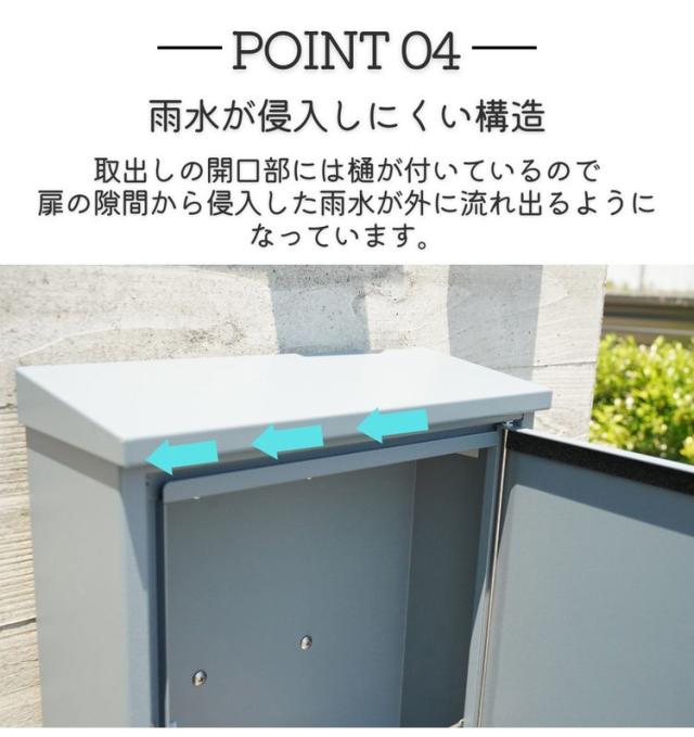 郵便ポスト テラII 上入れ 前出し 右開き/ 左開き/ 壁付け 郵便受け 鍵付き 日本製 ダイヤル錠 おしゃれ 北欧 壁付けポスト メールボックス 家庭用 一戸建て用 壁掛け(代引不可)【送料無料】_8