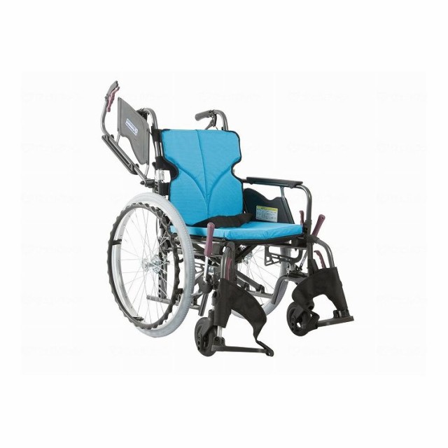 カワムラサイクル モダンBstyle 自走用 22インチ中・高床 ライトブルー(NO.83) 座幅40 前座43cm KMD-B22-40-M(代引不可)【送料無料】