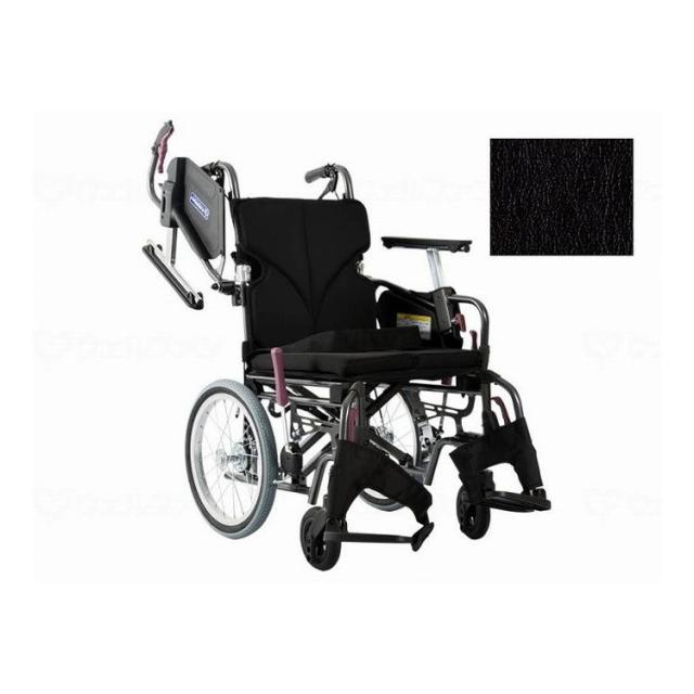 カワムラサイクル モダンCstyle 介助用 16インチ中・高床 エコブラック(No.88) 座幅38 前座45cm KMD-C16-38-H(代引不可)【送料無料】