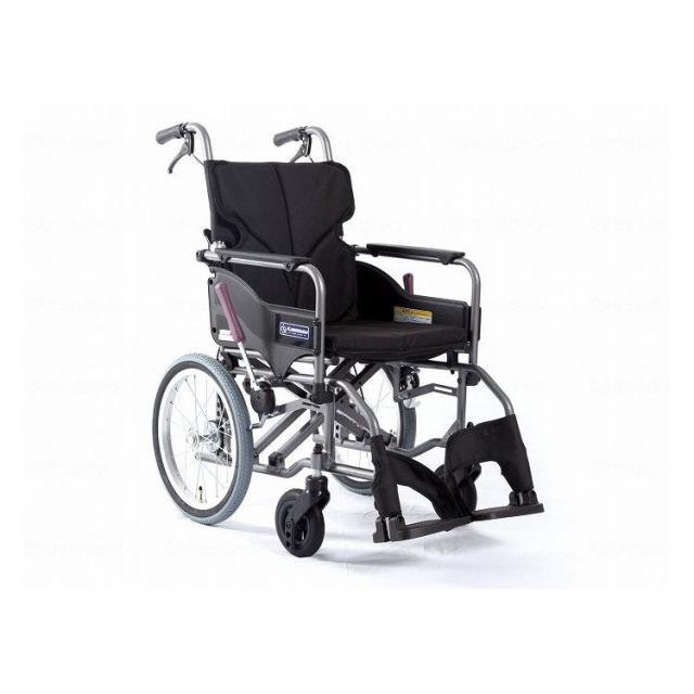 カワムラサイクル モダンAstyle 背折れ介助用 KMD-A16-40-SH No.19黒(ポリエステル) 座幅40-前座47cm 車いす 車椅子 車イス キャリー 車 の通販は