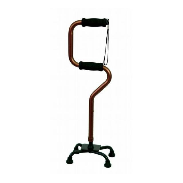 島製作所 S字クオッドケイン オールアルミ四点式 BR - 72-1【送料無料】