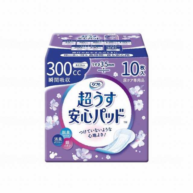 リブドゥ Tリフレ超うす安心パッド300cc特に多い時も ケース(代引不可)【送料無料】