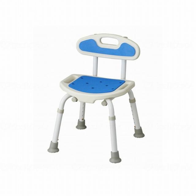 サテライト 福浴 コンパクトシャワーチェア ブルー(代引不可)【送料無料】の通販は