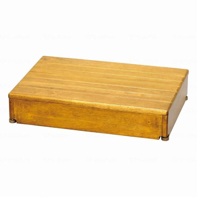 アロン化成 木製玄関台 60W-40-1段 ライトブラウン(代引不可)【送料無料】の通販は 13,440円