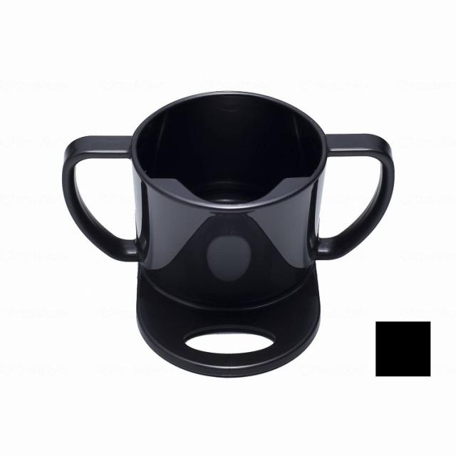 T&M 飲みやすい、飲ませやすいカップ L-CUP2 ブラック(代引不可)