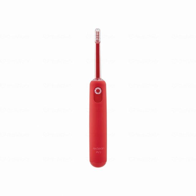 伊藤超短波 パルス式超音波歯ブラシ reclean24 7 レッド(代引不可)【送料無料】