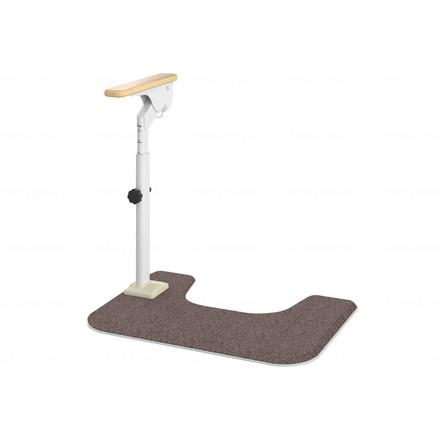 アロン化成 ATTOGRIP トイレサポート H S 片側はねあげ 870087