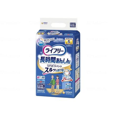 ユニ・チャーム T長時間あんしんリハビリパンツLL12枚 ケース LL 57073→56741(代引不可)【送料無料】