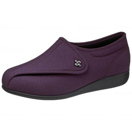 アサヒシューズ 快歩主義L011 5E パープルラメ 23.5 KS23146-(代引不可)【送料無料】