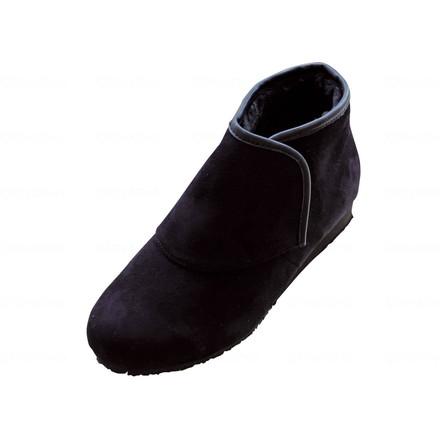 ウェルファン 防寒ブーツ リシェス 防滑ソール 婦人用 ブラック LL(代引不可)【送料無料】