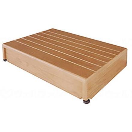 シコク 玄関台(木製)微笑の蘭 60W 40 640-030(代引不可)【送料無料】
