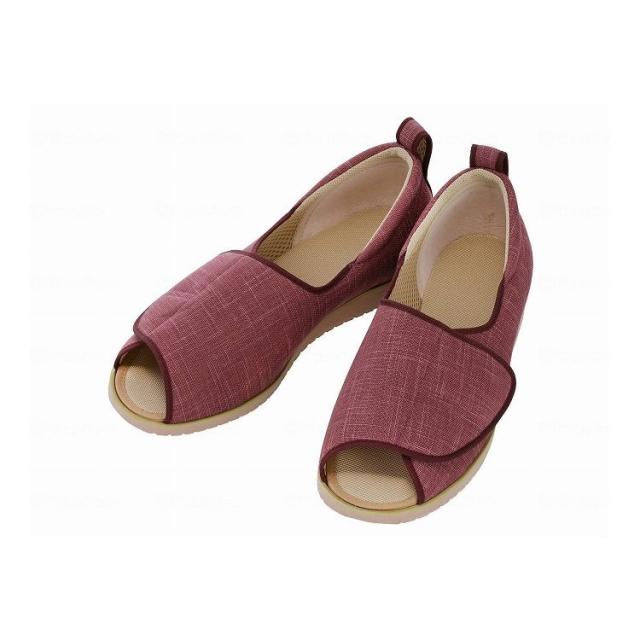 徳武産業 オープン和(なごみ) あずき 左M 右3L 1026(代引不可)【送料無料】の通販は 5,478円