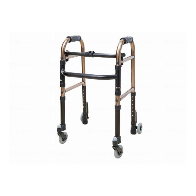 アクションジャパン キャスター(MR)付歩行器 ミニタイプ/ブロンズ/- ブロンズ - C2021SSMR 663519_1006_-(代引不可)【送料無料】の通販は