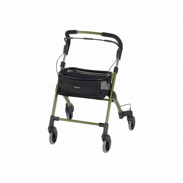 【法人限定】リッチェル 屋内専用歩行車 ヴェーレ/オリーブグリーン/ オリーブグリーン 140059 426594 2569 1台(代引不可)【送料無料】