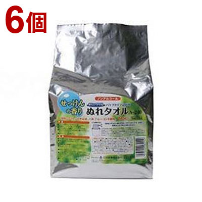 三昭紙業 おもいやり心 ぬれタオルN-240詰替え/ケース/- 2159 1500g×6個 643108 1008(代引不可)【送料無料】の通販は