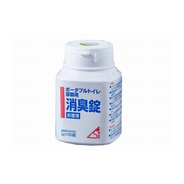 浅井商事 ポータブルトイレ・尿器用 消臭錠 お得用/ケース/100錠 800212 ケース 100錠 100錠入×12 004470 1008 10017(代引不可)【送料無料】 22,594円