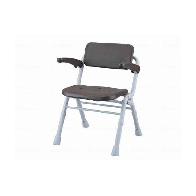 パナソニックエイジフリー シャワーチェア(Air)ワイドSPワンタッチおりたたみ/モカブラウン/- PN-L41532BR モカブラウン 1台 470974 2243 -(代引不可)【送料無料】