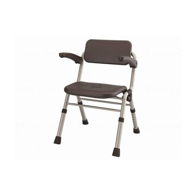 シャワーチェア AirミドルSPワンタッチ / PN-L41831BR モカブラウン(cm