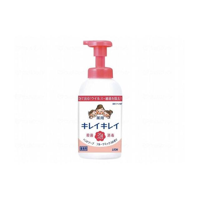 ライオンハイジーン キレイキレイ薬用泡ハンドソープ フルーツミックス/ケース/550ml - ケース 550ml 550ml×12本 852075 1008 13397(代引不可)【送料無料】