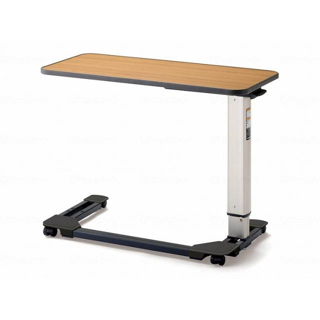 【法人限定】1台 シーホネンス 脚部U字ベッドサイド゛テーブル ガススプリング4輪ロック/ライト/- ライト PT-7500F(L) 611904_1709_-(代引不可)【送料無料】