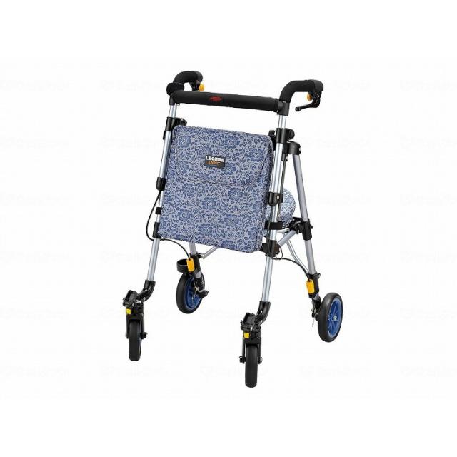 モダンCstyle 介助用 16インチ中・高床/紫チェック(A11)/座幅40-前座47cm/業務用/新品/送料別途見積 モダンＣｓｔｙｌｅ 介助用 １６インチ中・高床 紫チェック（Ａ１１